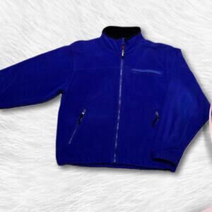 LL Bean Polartec WindPro Fleece Jacket Men’s XL Purple